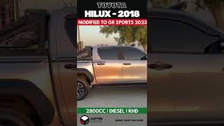 TOYOTA HILUX 2018  SILVER COLOR  28L DIESEL  TEST DRIVE [upl. by Trevar]