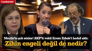 AKPli vekil sokak hayvanları için çağrı yapan Ecem Erkeki hedef aldı CHPli Karaca müdahale etti [upl. by Thorpe690]