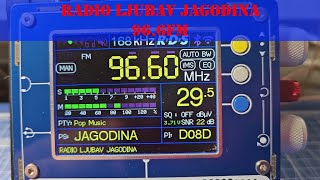 966FM Radio Ljubav Jagodina SERBIA RDS [upl. by Laro899]