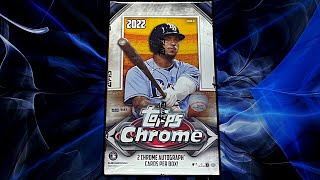 NEW RELEASE 2022 Topps CHROME Baseball Hobby Box Opening [upl. by Grath]