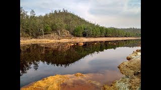 Molino del Cascajal Molinos harineros del río Tinto 4K [upl. by Avitzur]