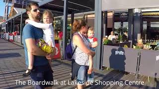 The Boardwalk at Lakeside Shopping Centre Essex [upl. by Siuraj]