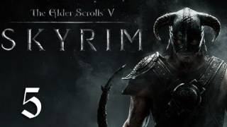 Skyrim Walkthrough  Part 5 quotGIANT SPIDERquot Lets Play Playthrough [upl. by Yrolg]