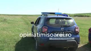 Operatiune de cautare cu drone a traficantului care a injunghiat 2 politisti langa Timisoara [upl. by Connie997]