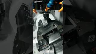 Engine Block CNC Machining TimeLapse on 5Axis Vertical Machining Center [upl. by Wiltz]