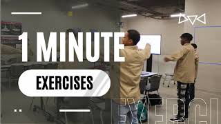 Reese Student Wellness Wednesday 1 Minute Exercises 3 [upl. by Leihcey]