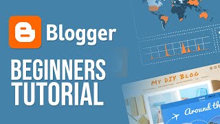 Bloggercom For Beginners 2024  How to Use Blogger to Create Blogs [upl. by Cyler237]