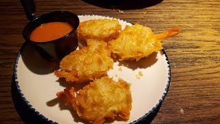 Red Lobster Shrimp 🍤 Rangoon review [upl. by Annalla751]