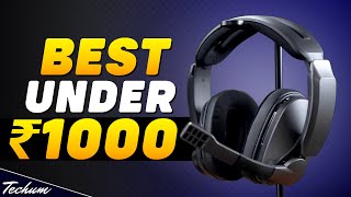 Best Wired Headphones Under 1000 2024⚡ Top Picks⚡ Top 5 Best Gaming Headphones Under 1000 [upl. by Margarethe]