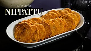 Nippattu Recipe  Crispy and Delicious Nippattu  ನಿಪ್ಪಟ್ಟು  Simple Cooking With Radhika [upl. by Shanon]