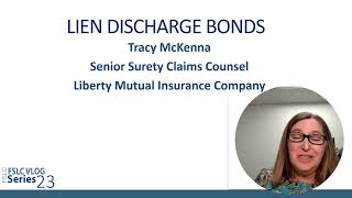 Tracey McKenna  Lien Discharge Bonds [upl. by Ylatan]