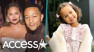 Chrissy Teigen amp John Legends Daughter Luna Talks About Baby Jack Every Day [upl. by Virginia]