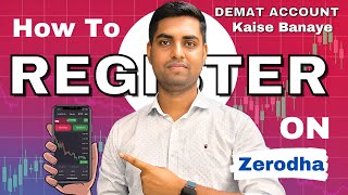 Zerodha Par Account Kaise Khole 2024  Zerodha Account Opening  Demat Account Kaise Banaye [upl. by Nicolas]