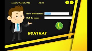 Application pour gérer les contrat de travail [upl. by Hagar]