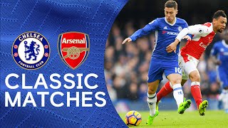 Chelsea 31 Arsenal  Hazard Wonder Goal Strengthens Title Race  Classic Highlights [upl. by Aiek]