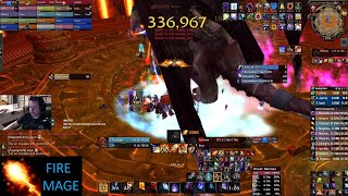 Heroic Nef  Chogall  Sinestra 25  Fire Mage PoV  Week 10 Cata Phase 2  10724 [upl. by Sorcim]