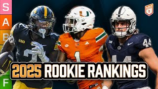 2025 Dynasty Rookie Rankings amp Tiers Stacked Class [upl. by Fannie]