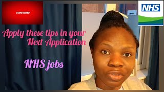 How to write good supporting information for NHSUK job application Phlebotomy tips for Nurses uk [upl. by Ecneitap799]