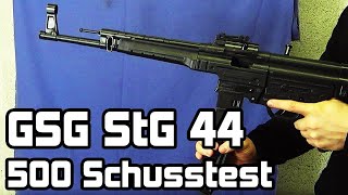 GSG STG44 Schreckschuss Gewehr 500 Schuss Belastungstest [upl. by Lorelei]