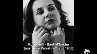 Kurt Weill  BaA MNucha [upl. by Areip931]