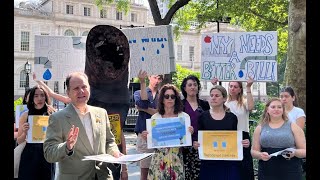 Rally Against Lead Service Line Replacement Bill in NYC [upl. by Mount]