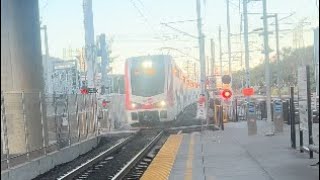 Railfanning South San Francisco Short  Caltrain  4K  9624 [upl. by Tiduj]