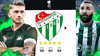 BURSASPORU KURTARIYORUZ  EA FC 24 BURSASPOR REBUİLD [upl. by Lore]