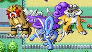 How to find Raikou Entei or Suicune in Pokemon Fire Red and Leaf Green [upl. by Anniroc]