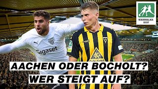 Alemannia Aachen oder Bocholt wer steigt auf Regionalliga West Aufstiegsprognose [upl. by Thorley]