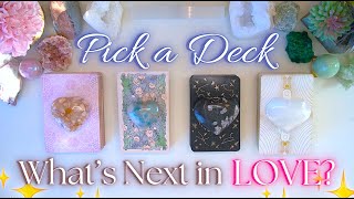 WHAT’S NEXT IN LOVE 🥰💌 Detailed Pick a Card Tarot Reading ✨ [upl. by Teece801]