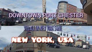 DOWNTOWN PORT CHESTERNEW YORKUSAWALKING TOUR portchester [upl. by Kuhlman]