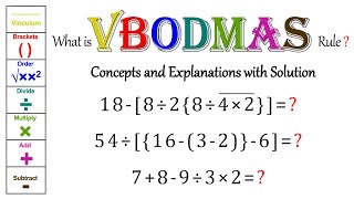 BODMAS Rule  BODMAS Questions  BODMAS Questions and Answers  VBODMAS Rule math AS Learning Point [upl. by Frida507]