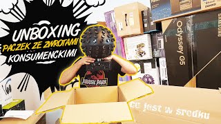 Unboxing paczek ze zwrotami konsumenckimi cz3 [upl. by Nauqram390]