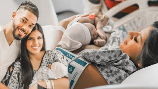 BIRTH VLOG  Labor amp Delivery of Our First Baby [upl. by Yahsan]