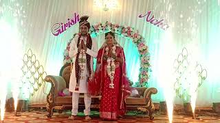 Neha And Girish Wedding song wedding [upl. by Adiarf846]