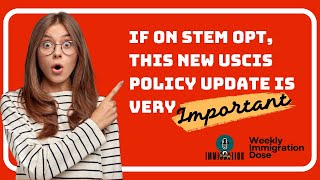 The New Aug 2024 USCIS Policy for F1 HoldersTransfers OPT and More [upl. by Harrow245]