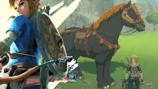 The Legend Of Zelda Breath Of The Wild  El Caballo Gigante [upl. by Calle]