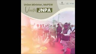 Shri Sarbananda Sonowal Union Minister MoPSW visit to JNPA sagarmala [upl. by Anead]