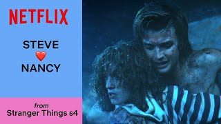 Steve and Nancys best moments in Stranger Things s4 [upl. by Lacey]