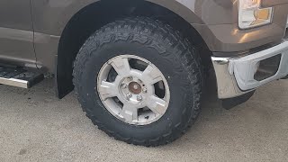 285 70 17 tires 2015 Ford F150 50 Americus Rugged MT tires amp Upcoming Updates Cluster Trim Renew [upl. by Lambert]