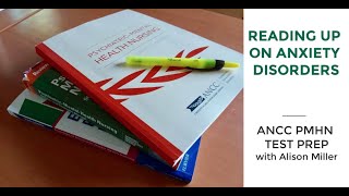 Recommended readings on anxiety disorders ANCC PMHN Exam Prep [upl. by Aicertap]