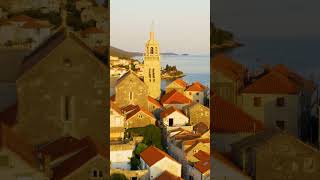 Korcula town Croatia 4k [upl. by Cornwell]