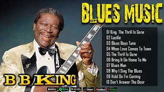 B B KING  KING OF THE BLUES  SELECTED 30 BEST BLUES SONGS  BY THE KING B B KING [upl. by Ronald272]