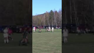 Rossitto with the first goal  highschoolsoccer goalsoccer nhiaa soccer [upl. by Eytteb]