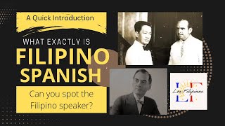 Intro to Filipino Spanish Can you spot the Filipino speaker [upl. by Retsub]