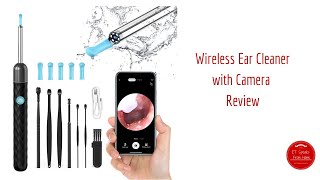 Wireless Ear Cleaner with Camera Review  otoscope [upl. by Laehpar940]