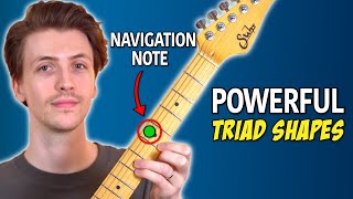 The 4 Triad Shapes Every Guitarist Should Start With  Guitar Chord Lesson [upl. by Aihsinyt]