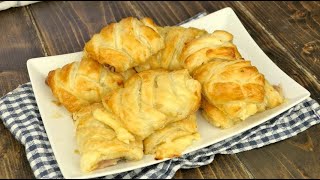 Fagottini di pasta sfoglia e salsiccia una ricetta facile e versatile perfetta per lantipasto [upl. by Rettig]