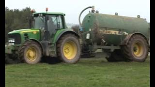 McCormick MTX150 and John Deere 6930 at slurry [upl. by Dnalyram]