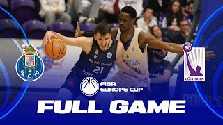 FC Porto v BG Gottingen  Full Basketball Game  FIBA Europe Cup 202324 [upl. by Rizzo]